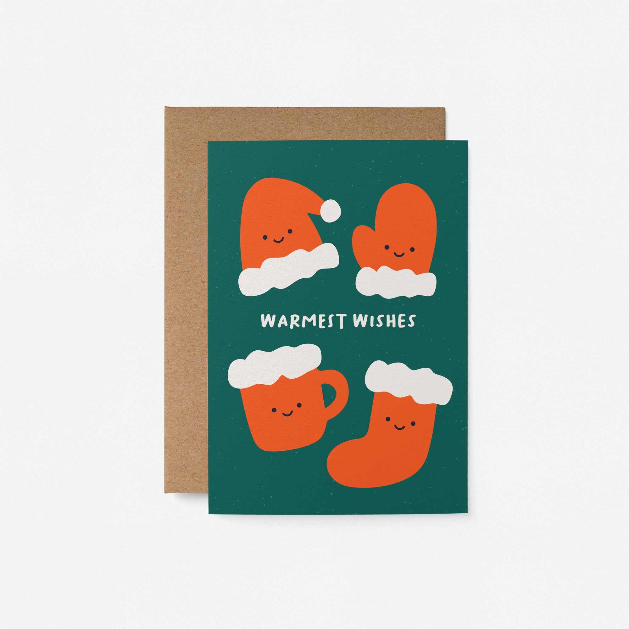 Warmest wishes - Christmas card