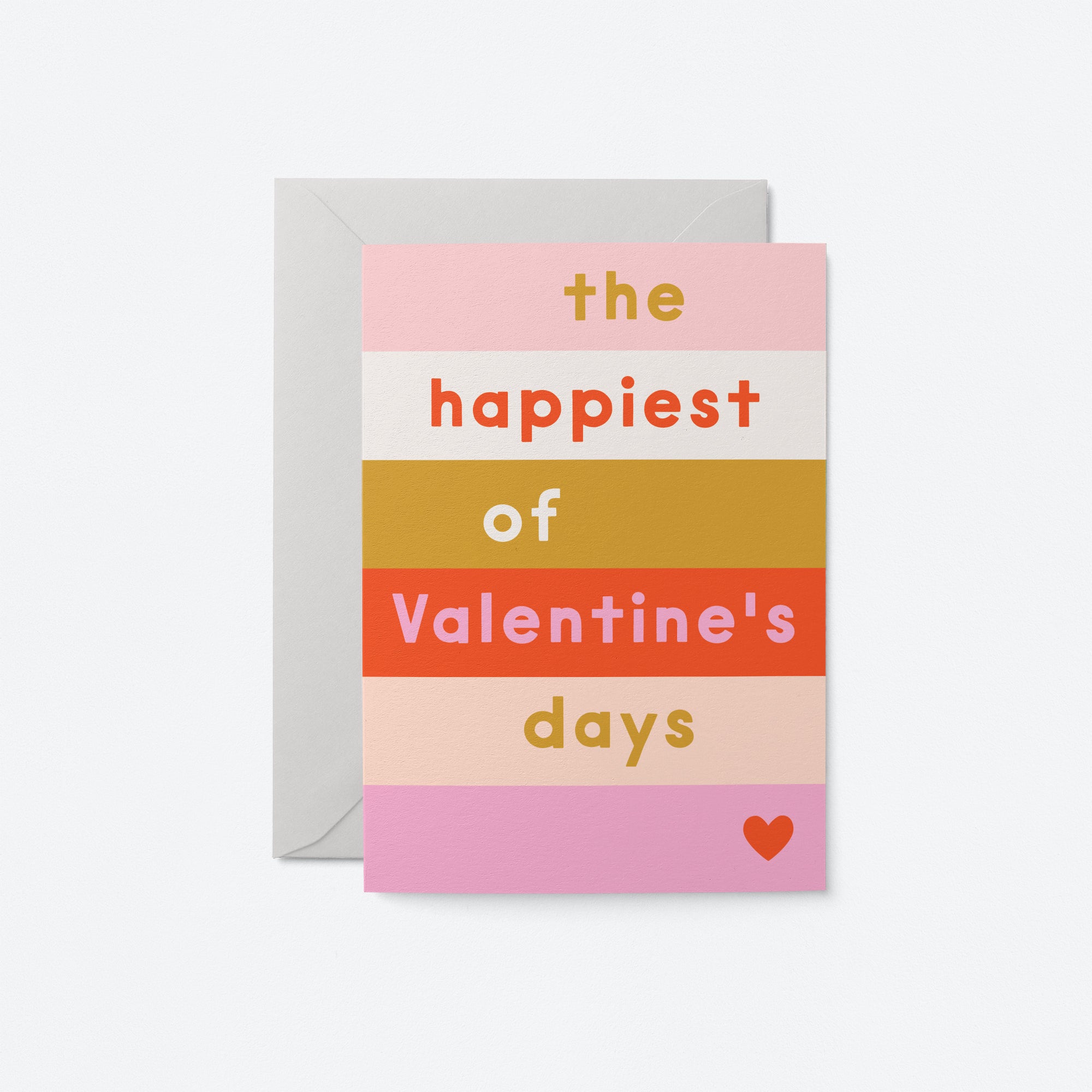 Happiest Valentine's Day - Greeting Card