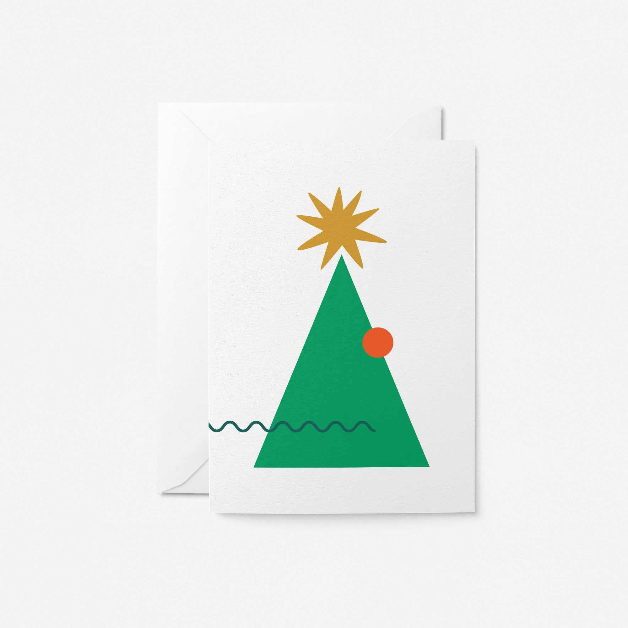 Christmas tree - Christmas card