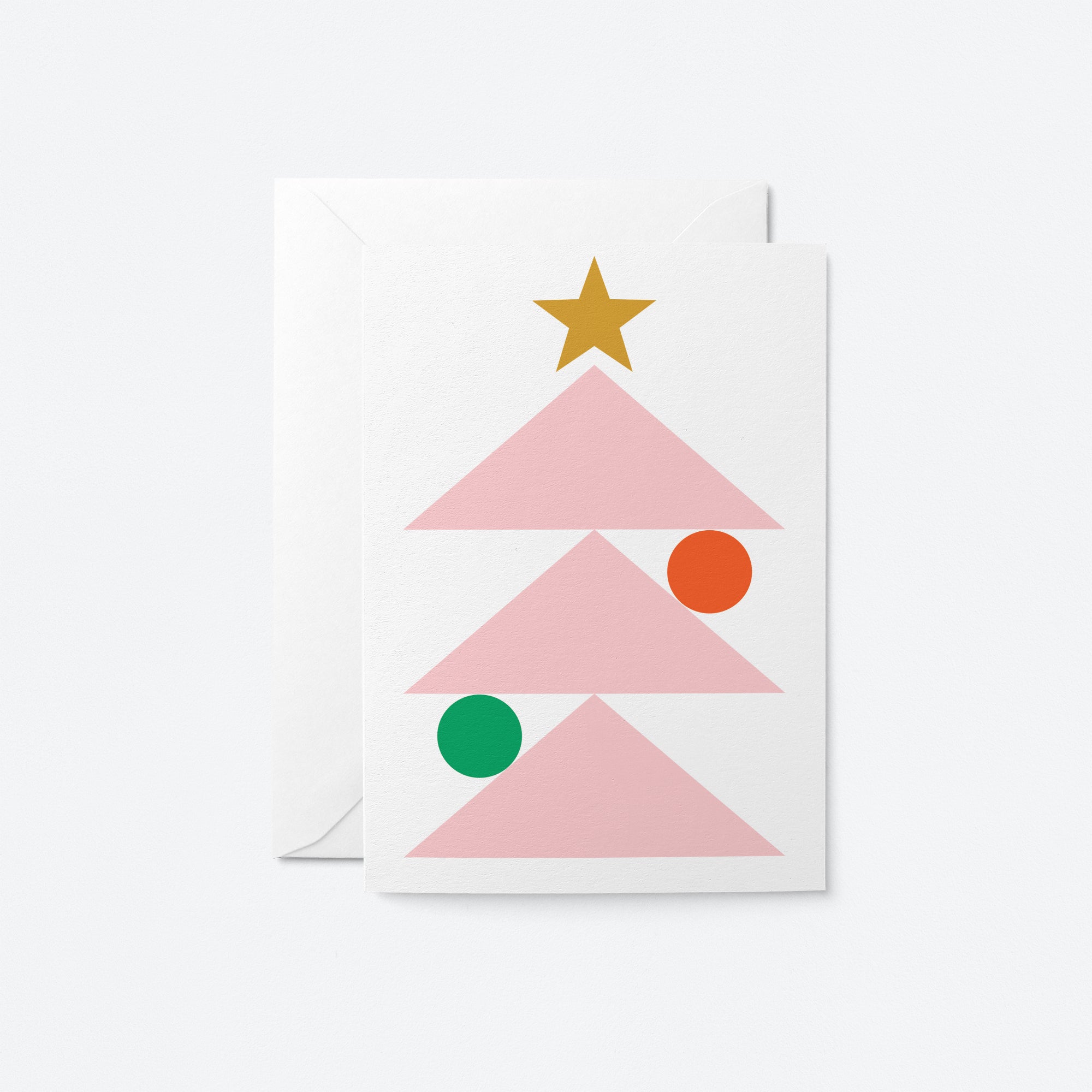 Christmas tree - Christmas card