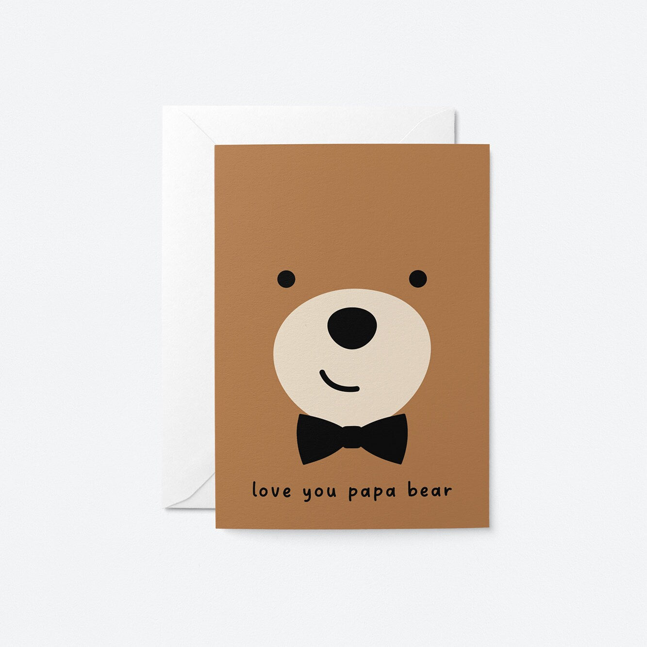 Love you Papa Bear - Greeting card for Father