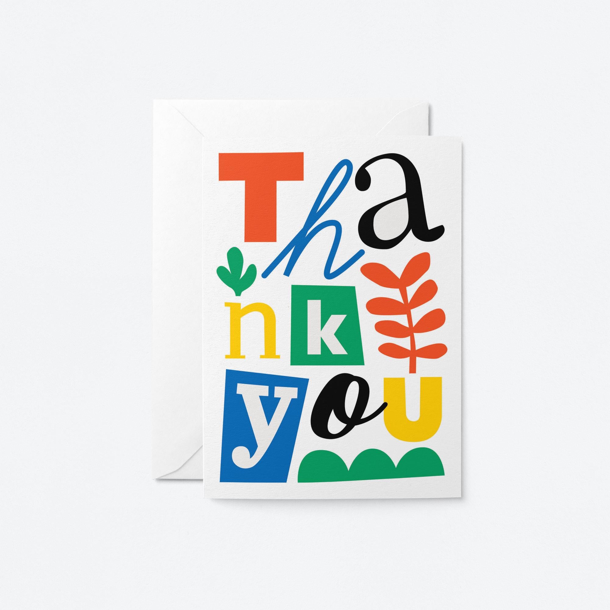 Thank you - Greeting card