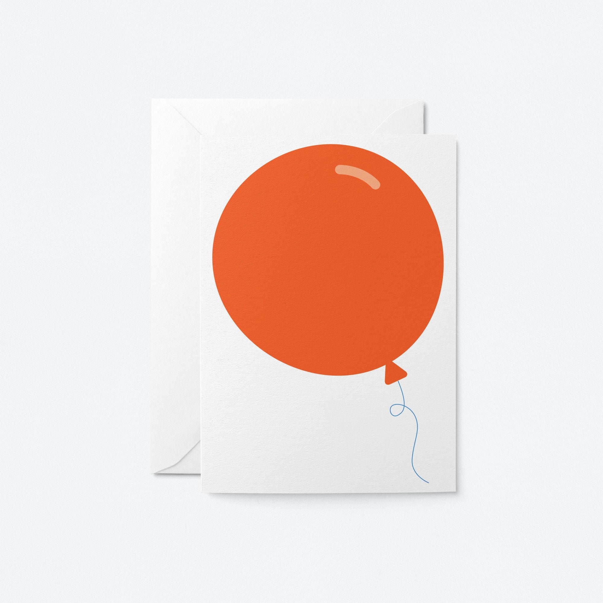 Balloon - Greeting card for birthday & celebration