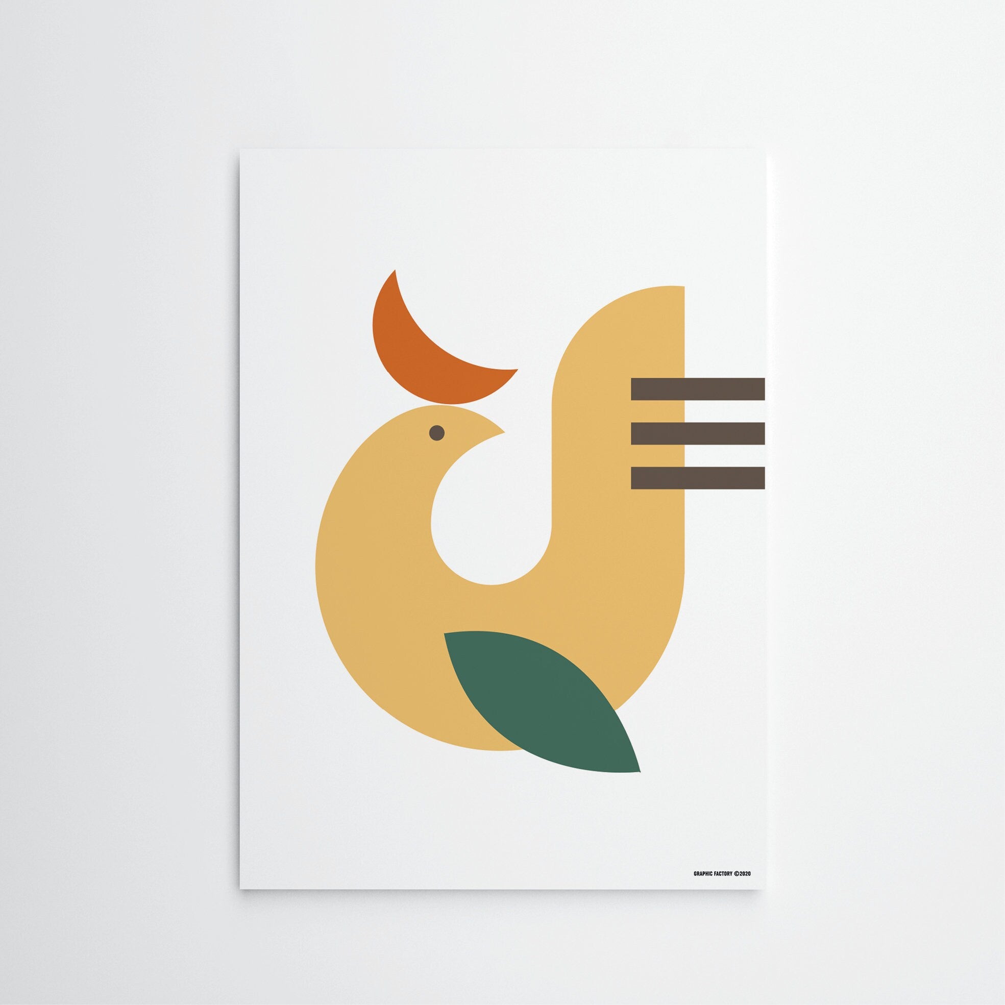 Bird⎜A4 print, Home decoration, Wall decor