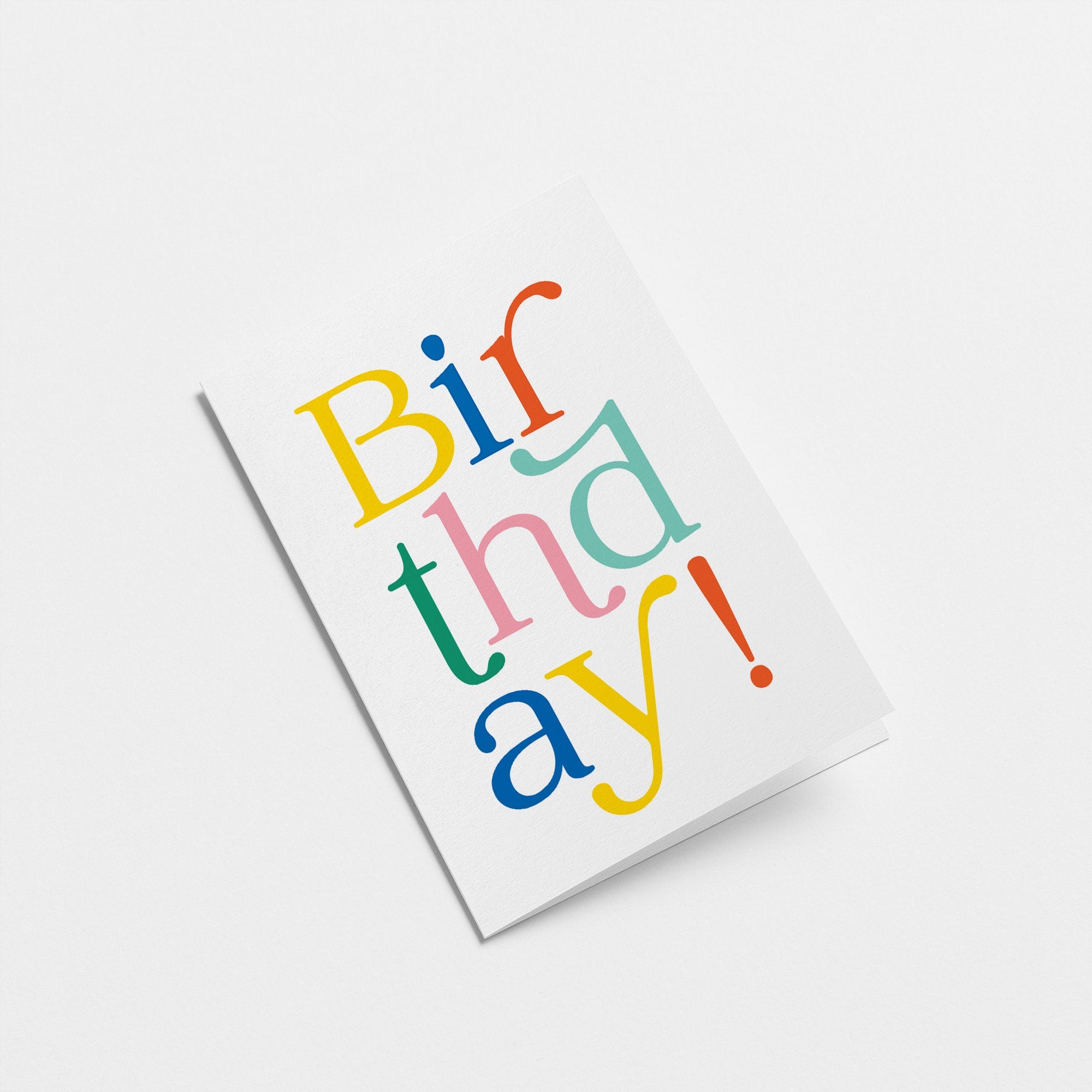 Birthday - Greeting card