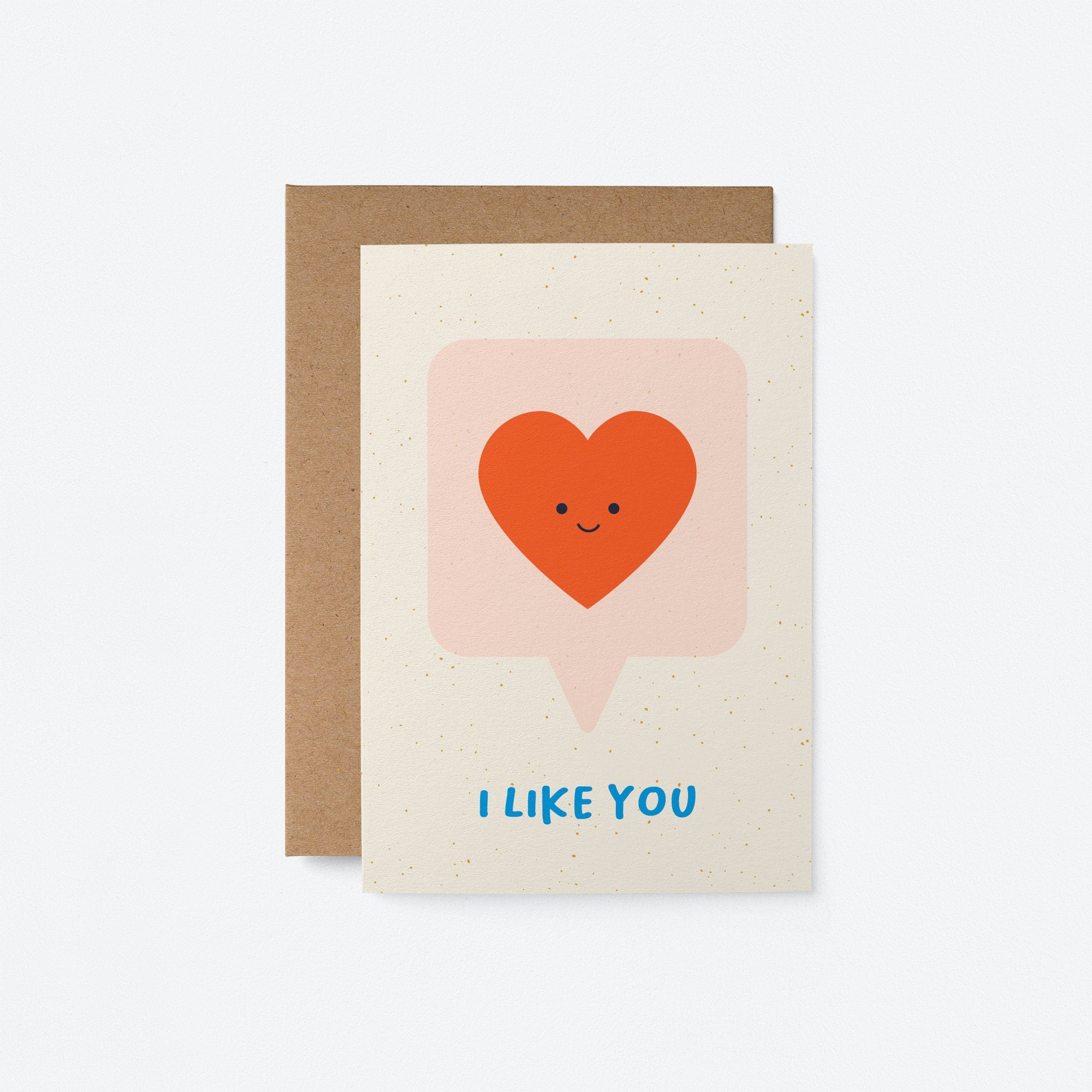 I like you - Cute Love Card