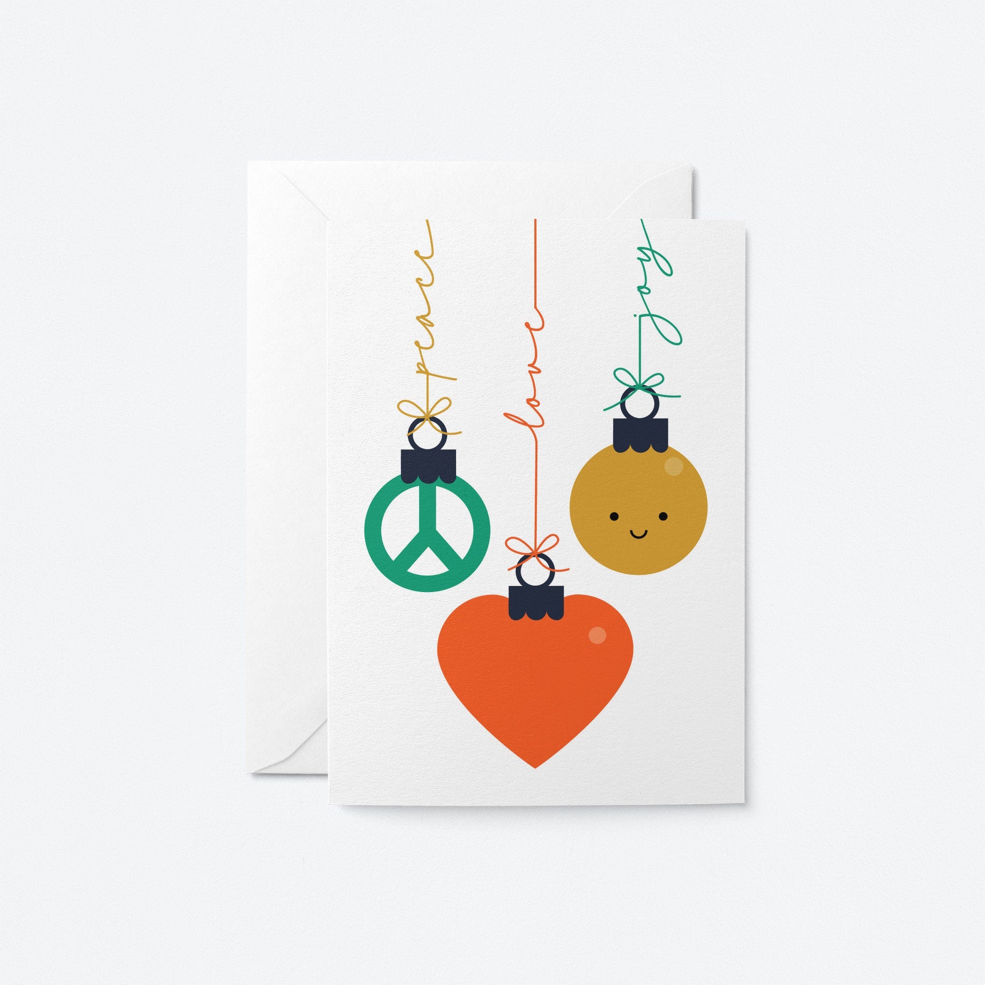 Merriest Christmas - Greeting card for Christmas