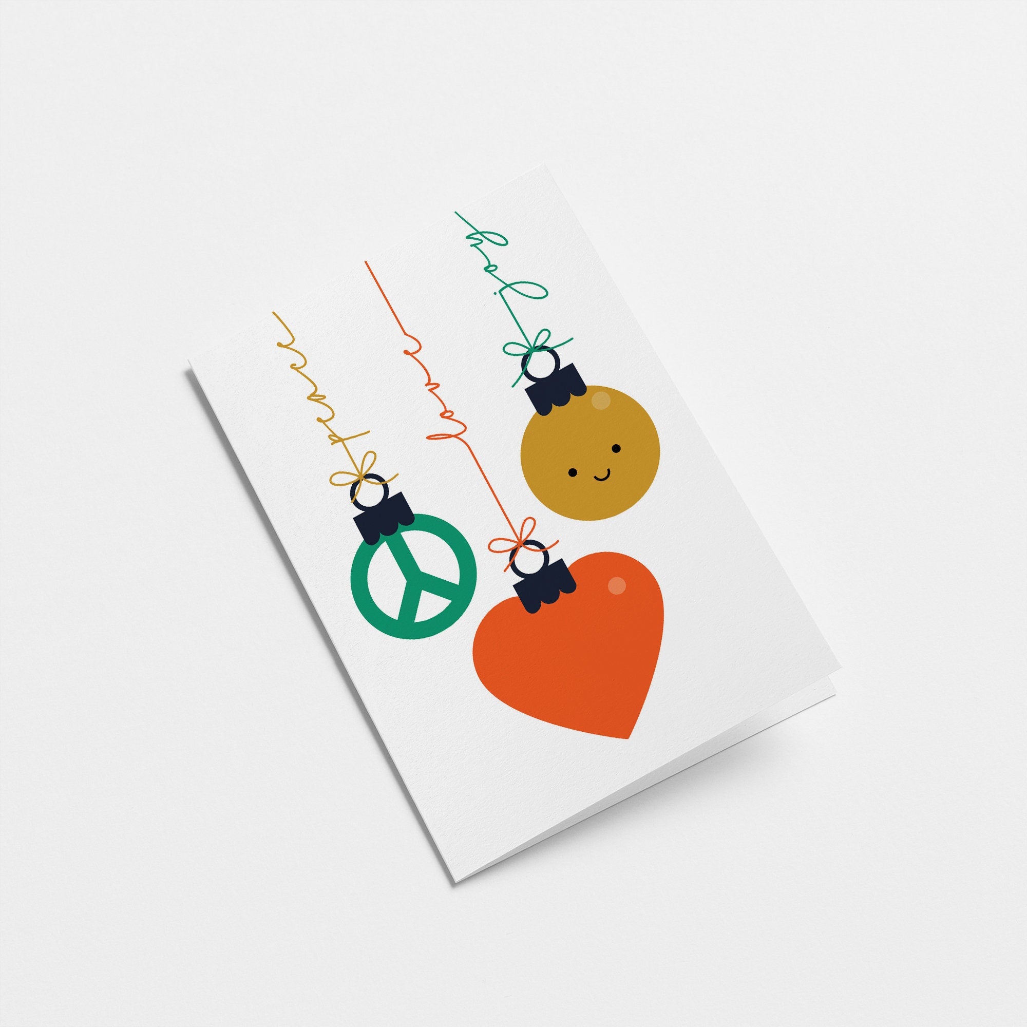 Merriest Christmas - Greeting card for Christmas