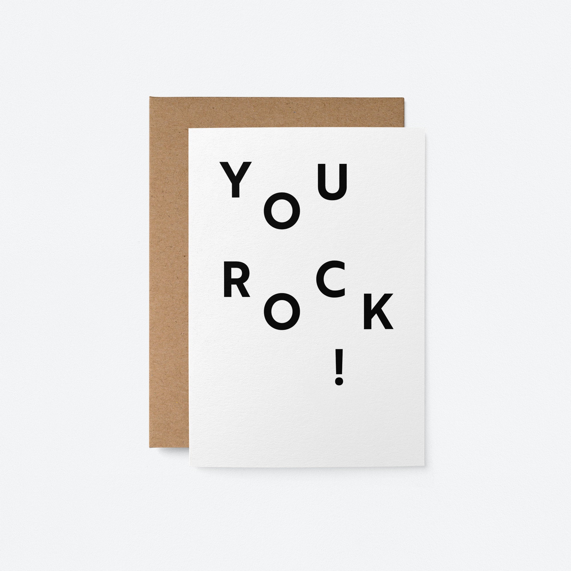 You Rock! Greeting Card