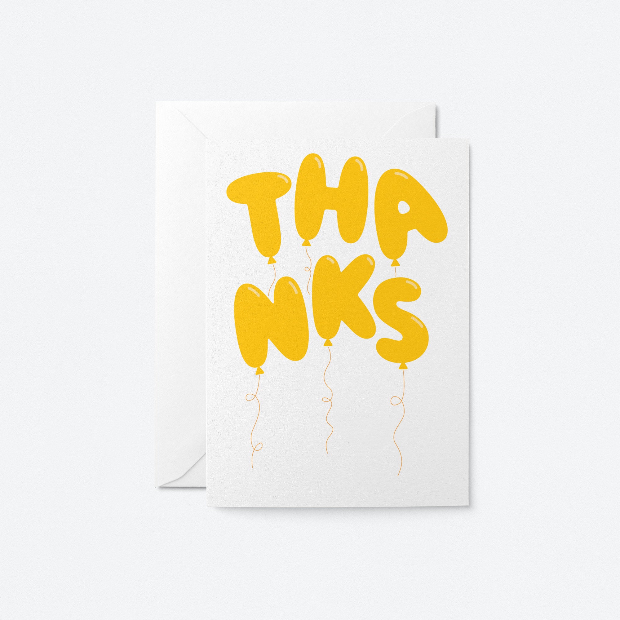 Thanks - Thank you card