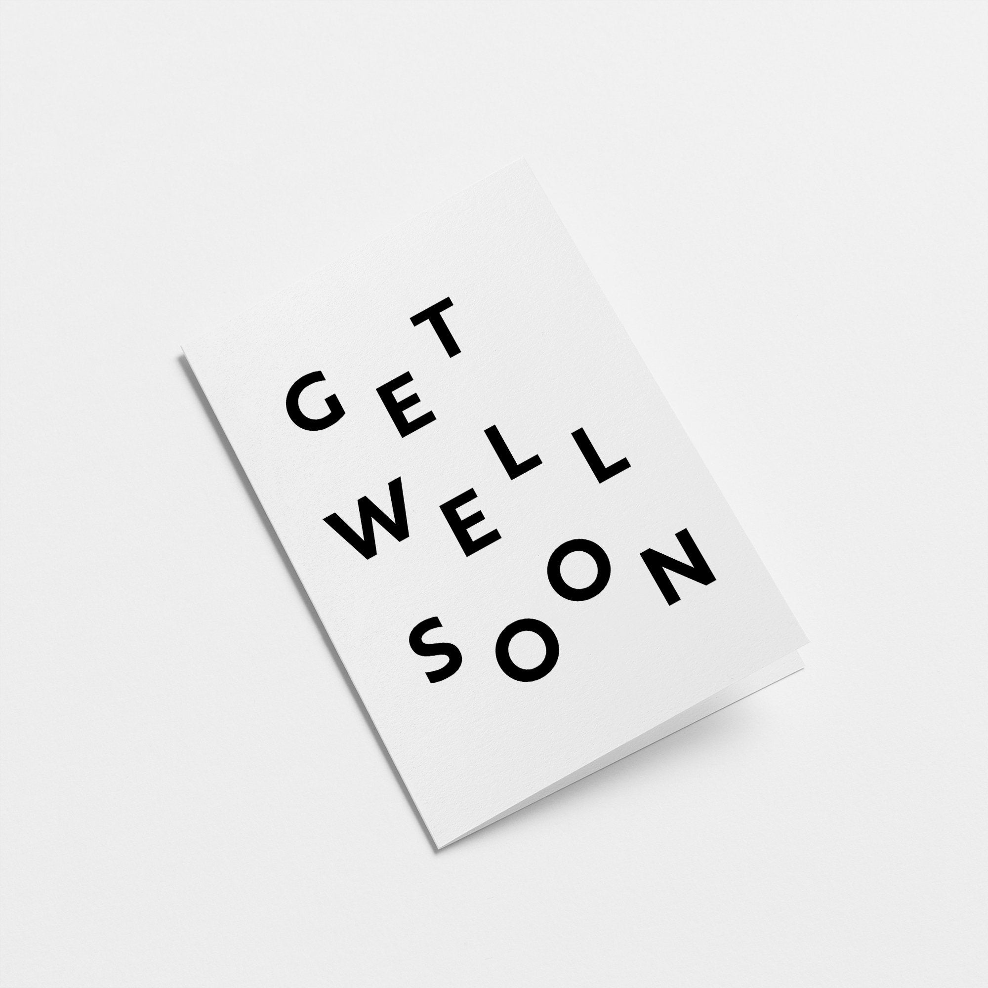 Get well soon - Greeting card