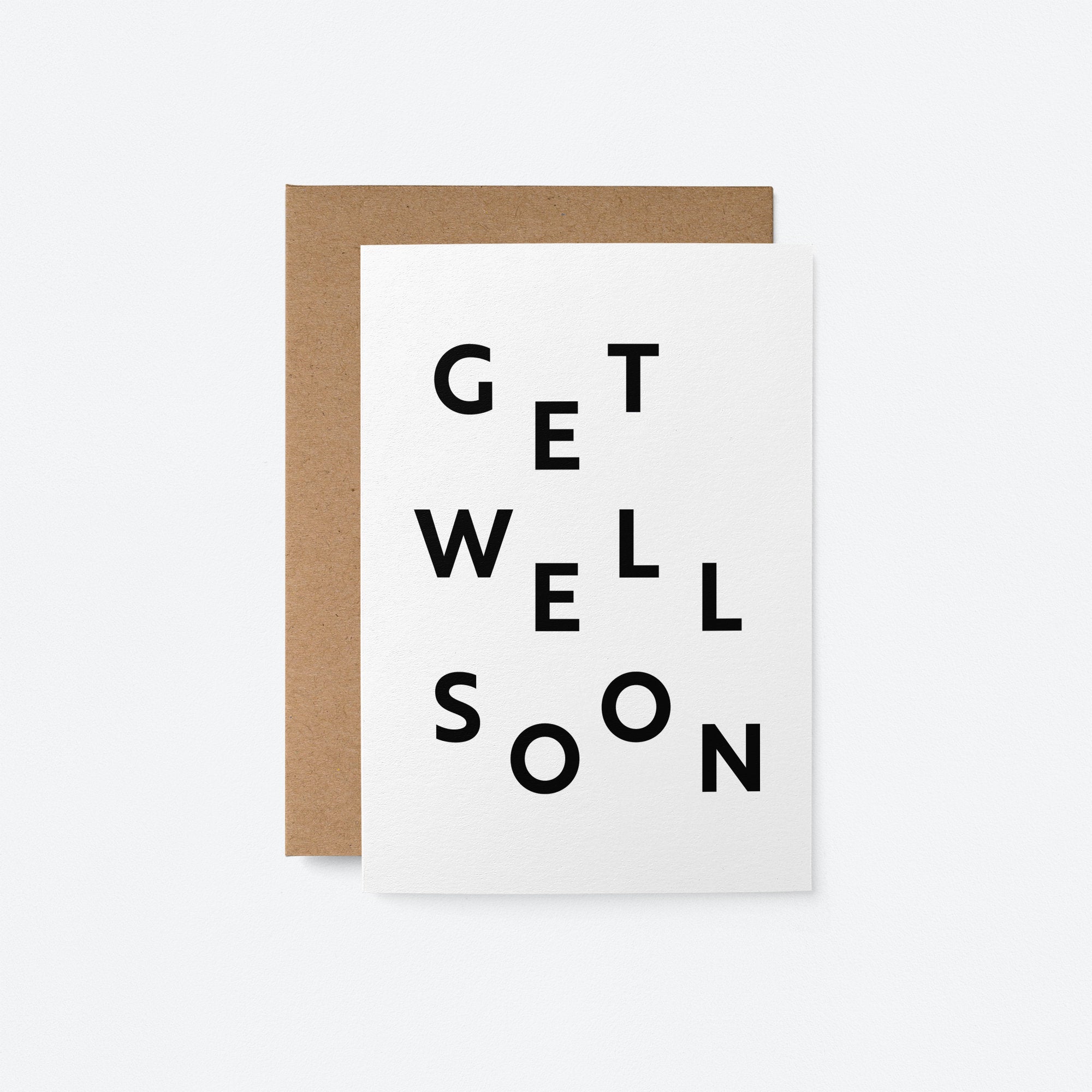 Get well soon - Greeting card