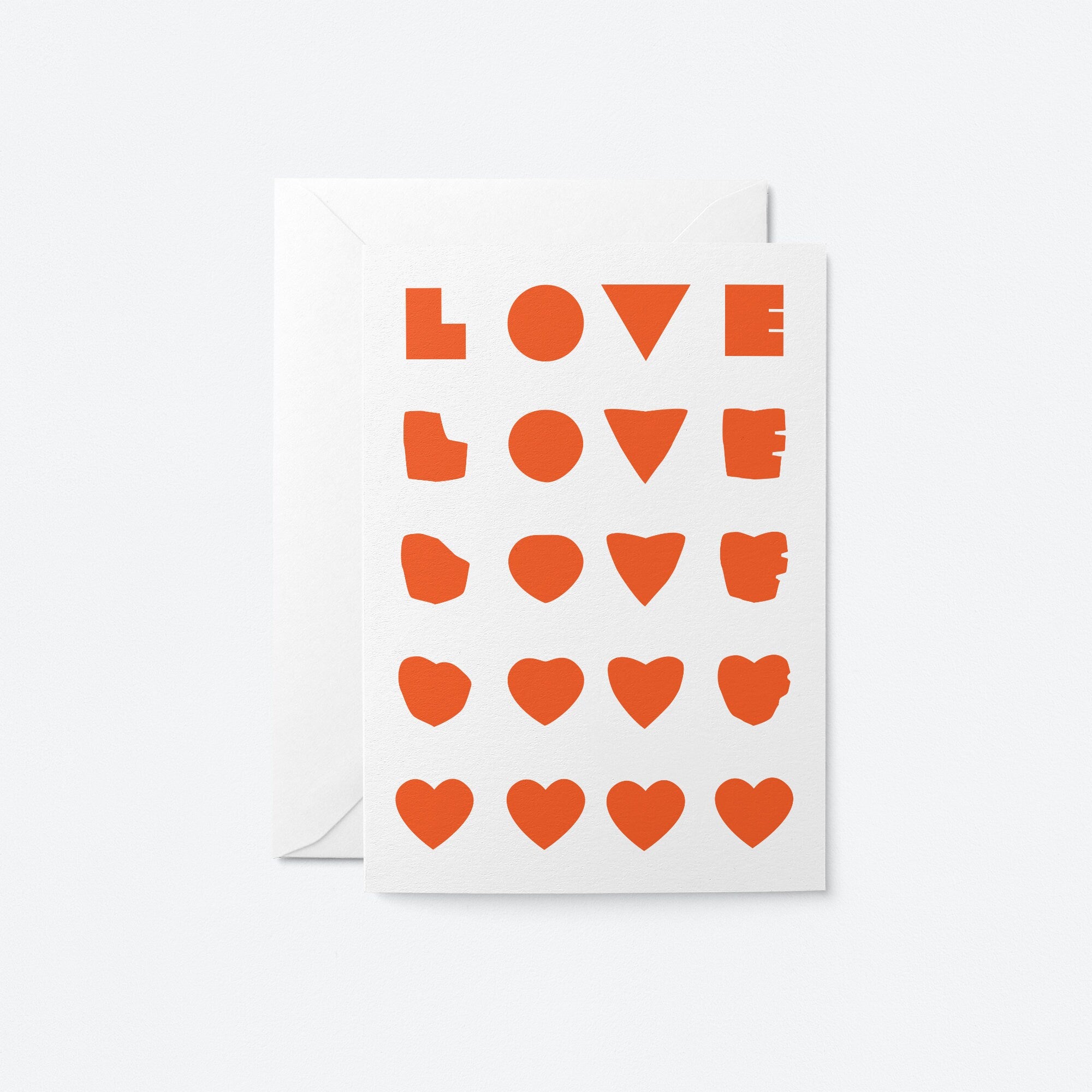 Love - Love & anniversary card