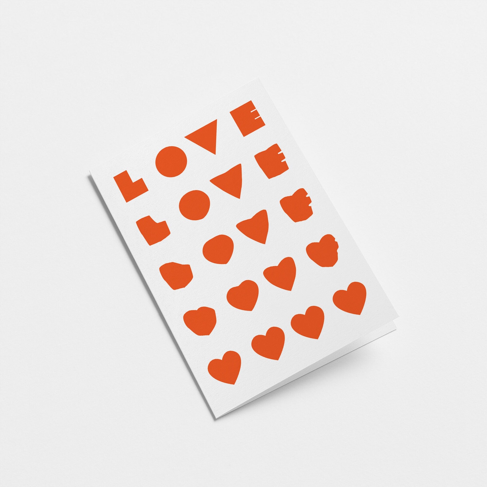 Love - Love & anniversary card