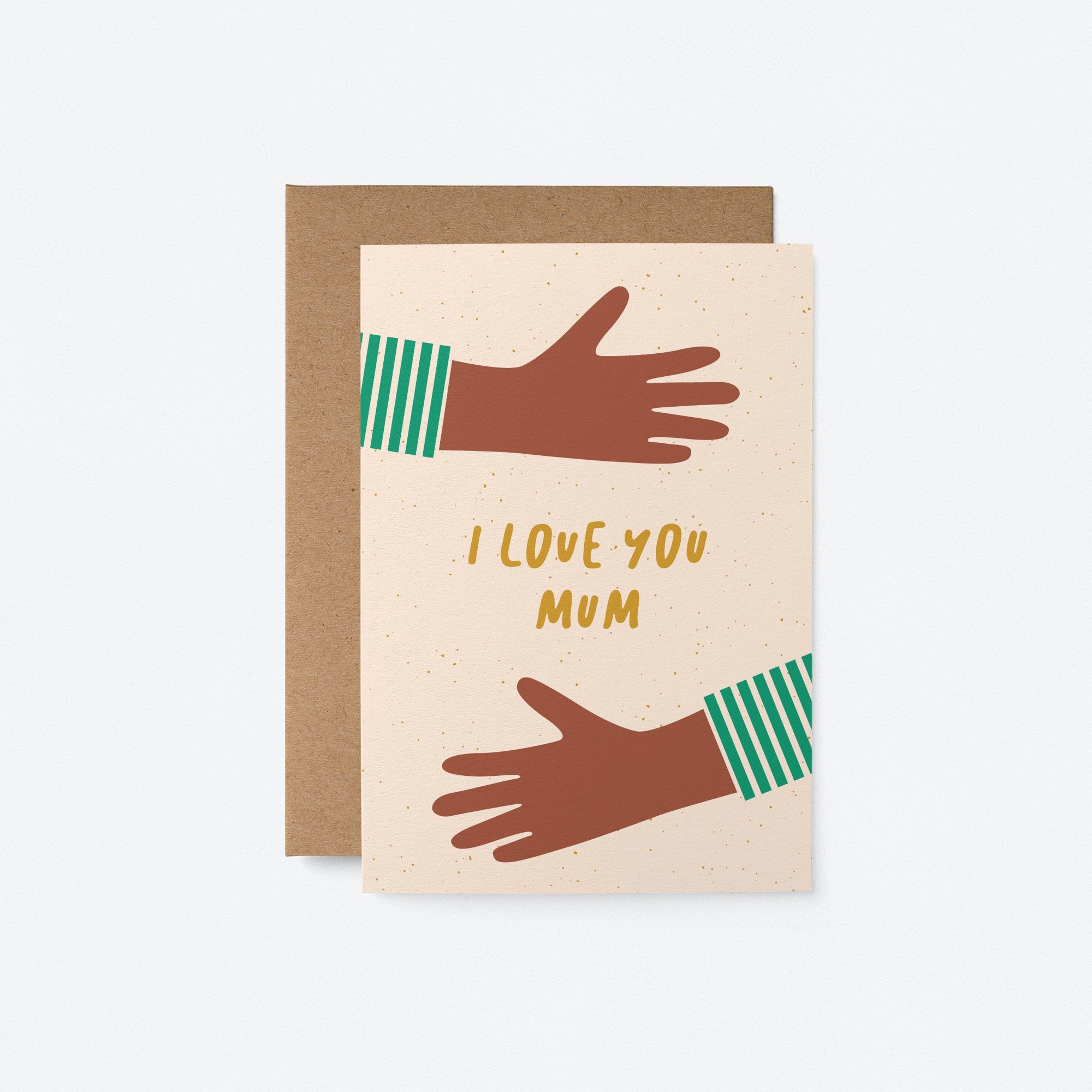 I love you Mum - Mother's Day card