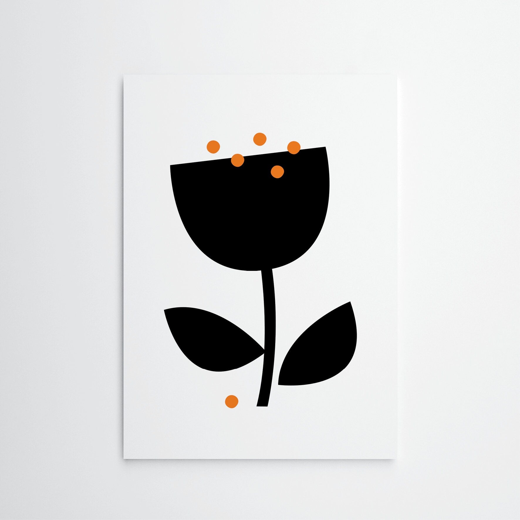 Flower⎜A4 print, Home decor, Wall decoration