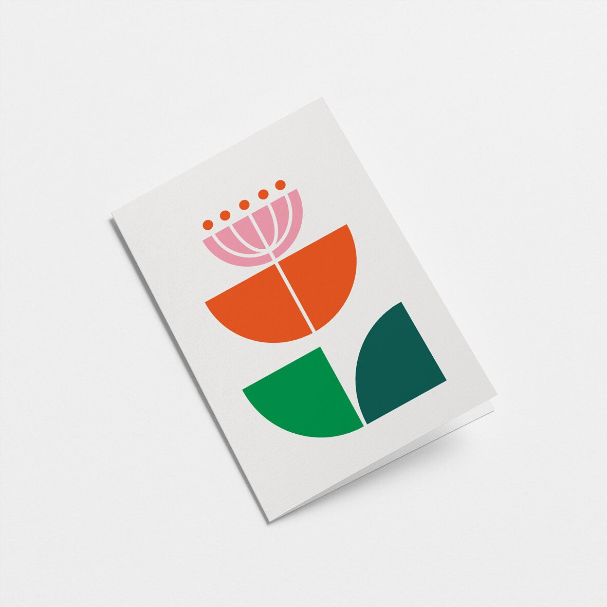 Flower No 16 - Greeting card