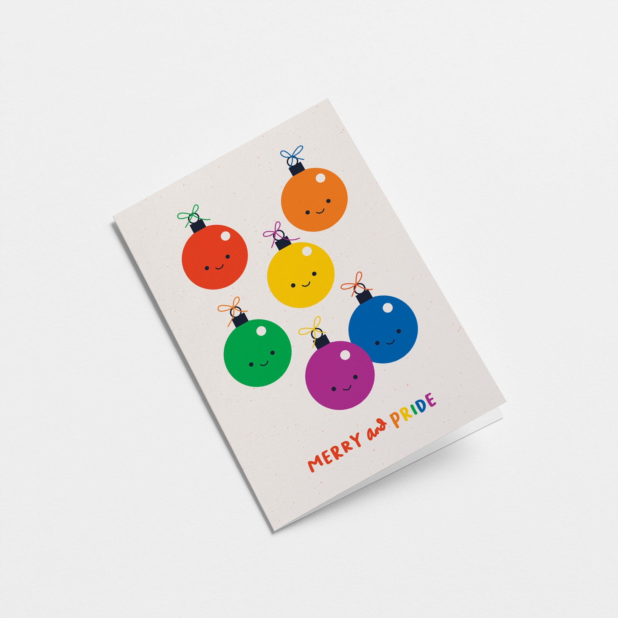 Merry and Pride - Christmas Greeting card