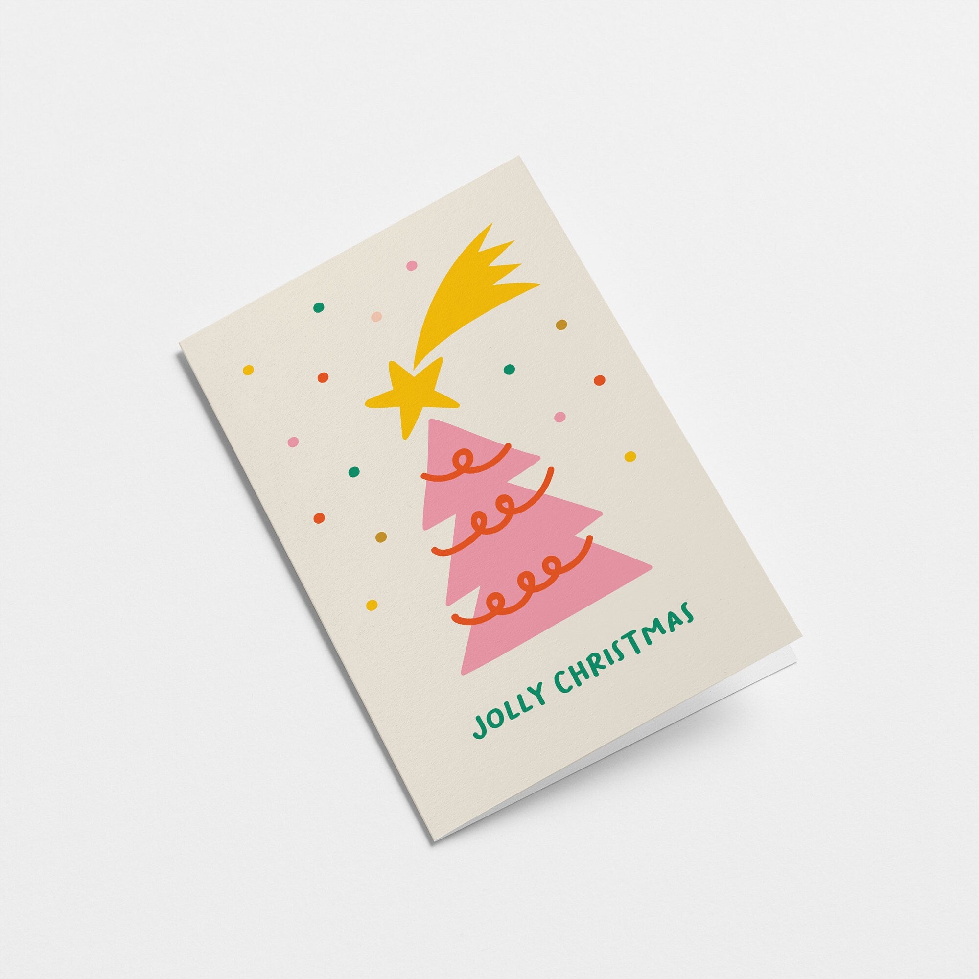 Jolly Christmas - Greeting card