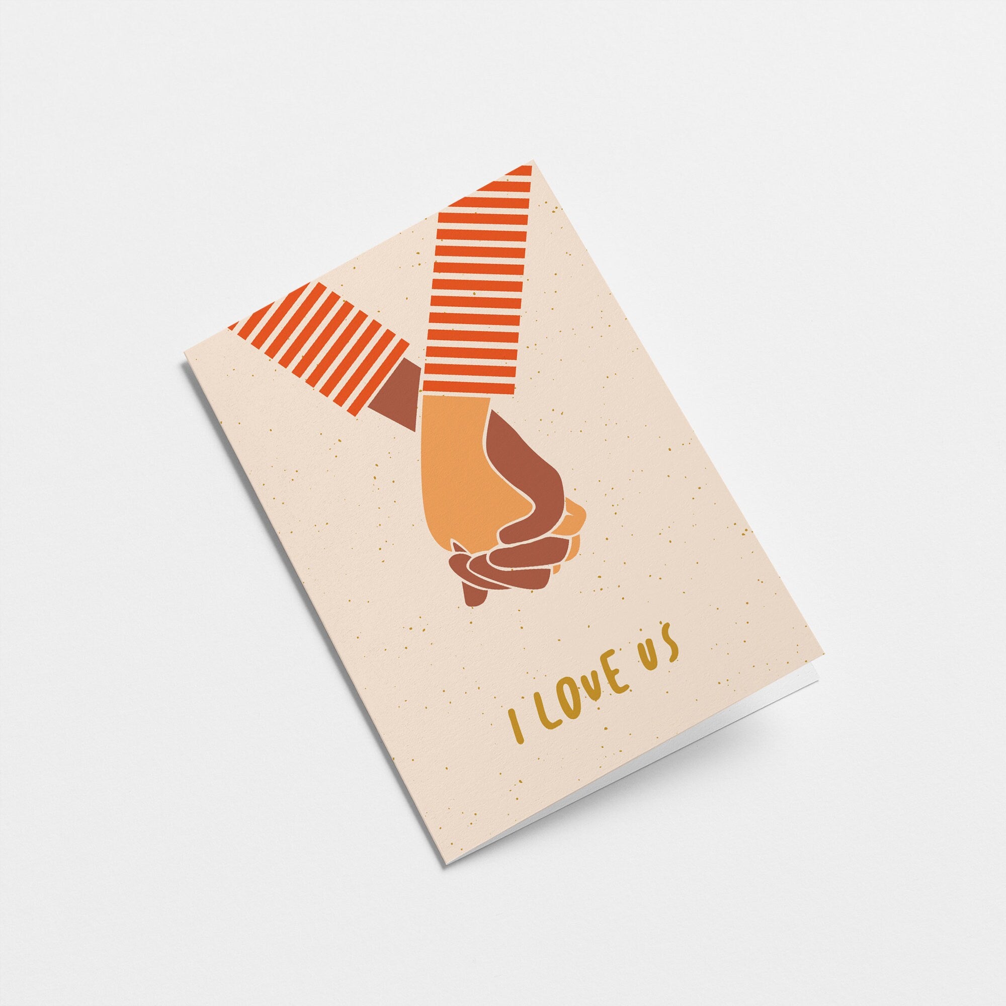 I love us - Greeting card