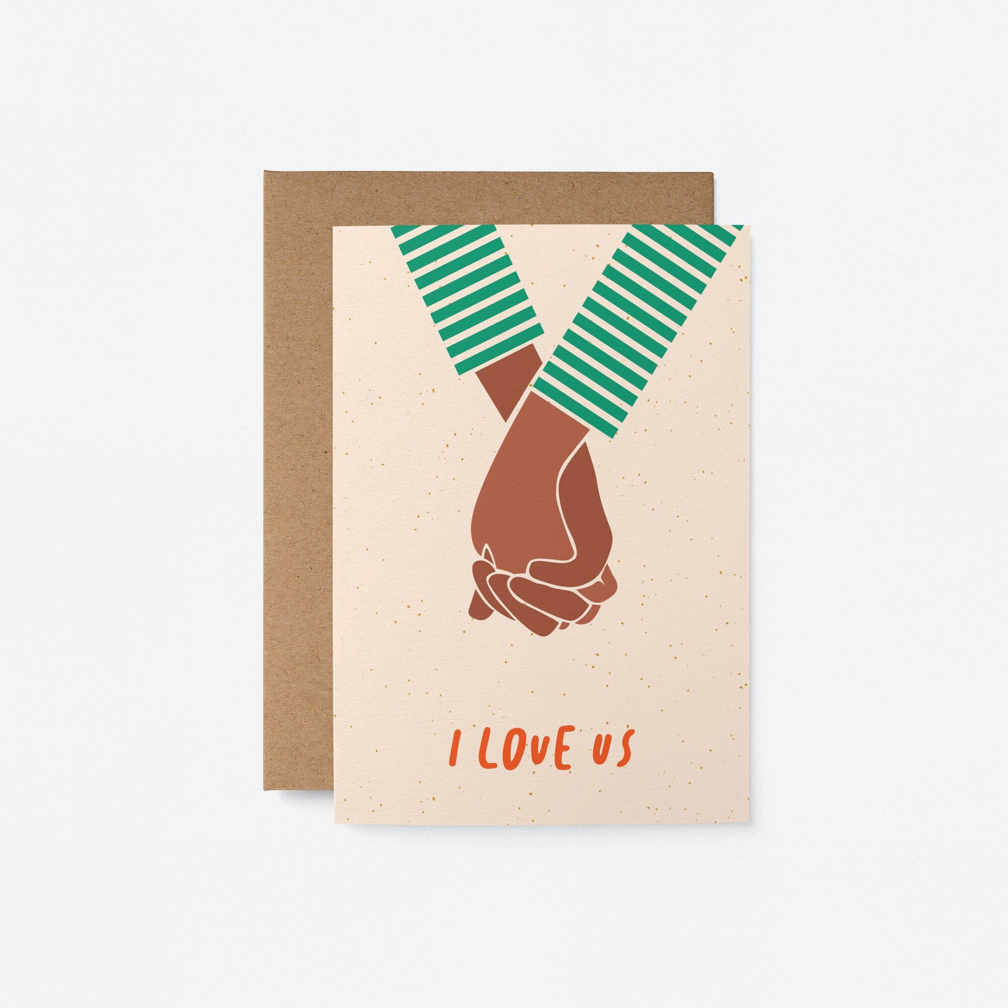 I love us - Greeting card