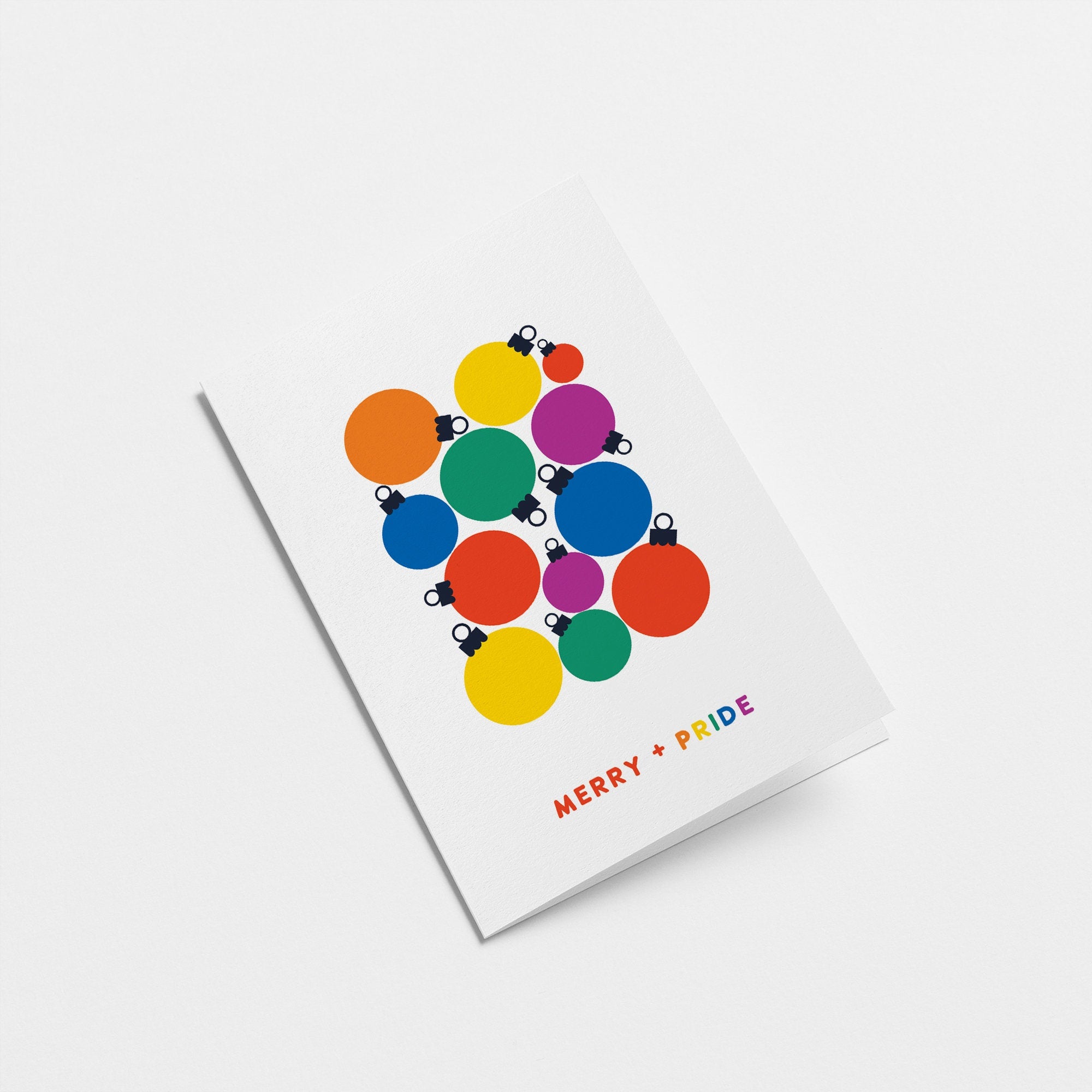 Merry + Pride - Christmas Greeting card