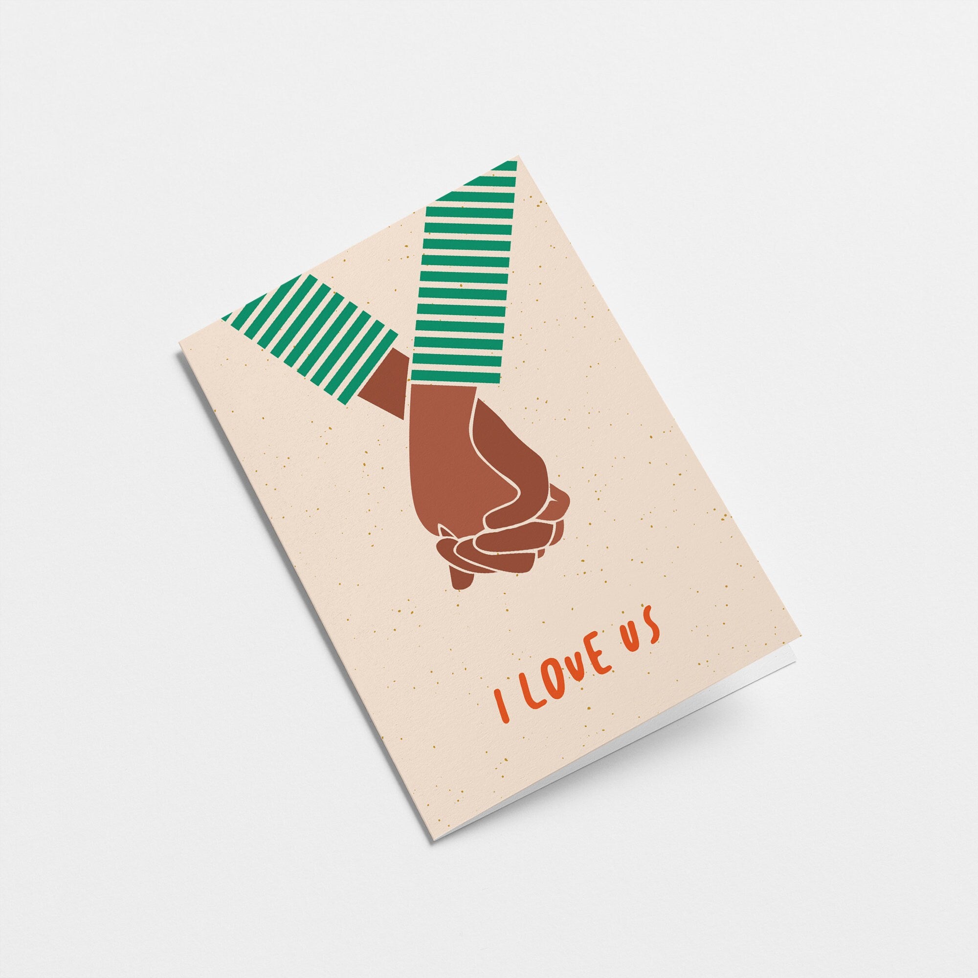 I love us - Greeting card