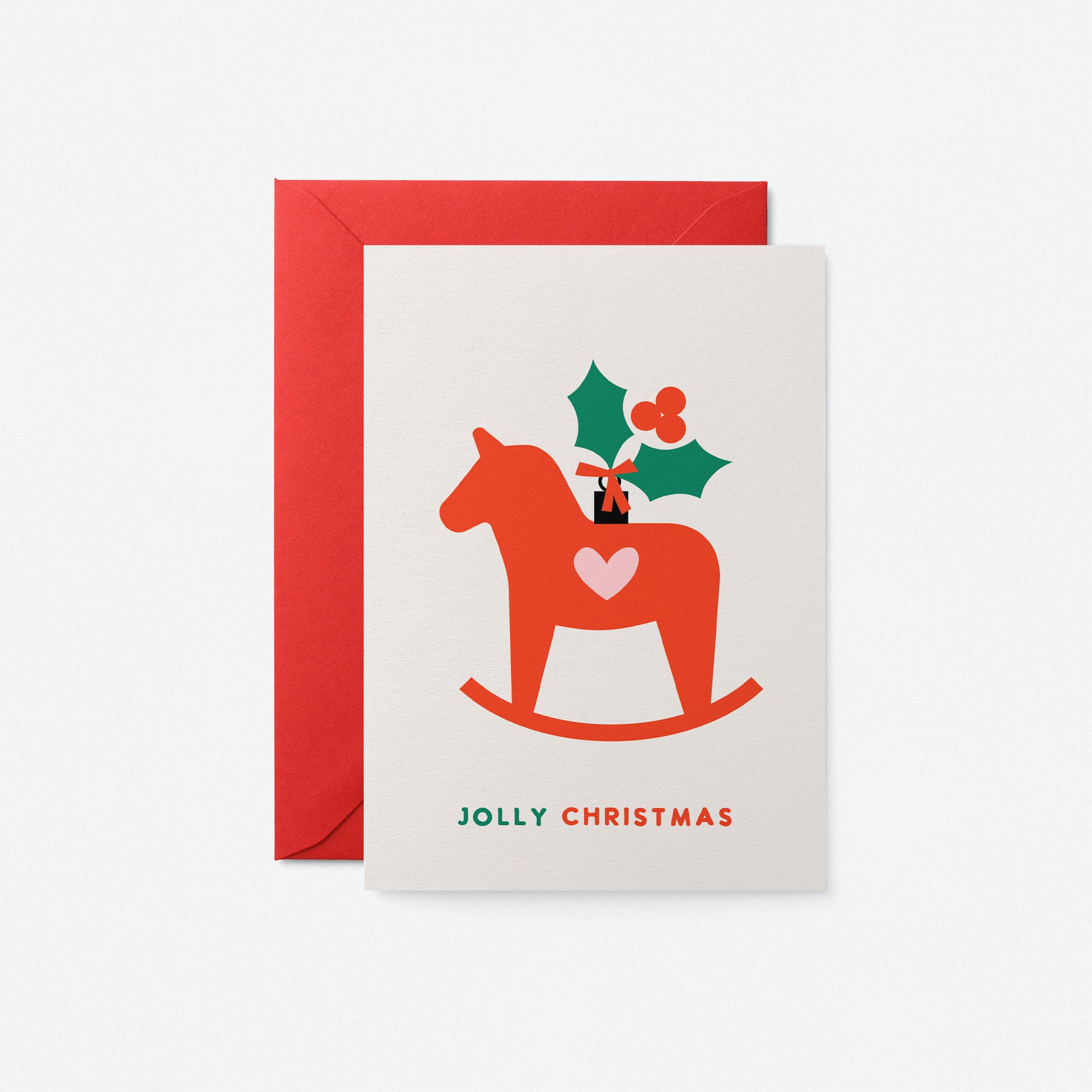 Jolly Christmas - Greeting card