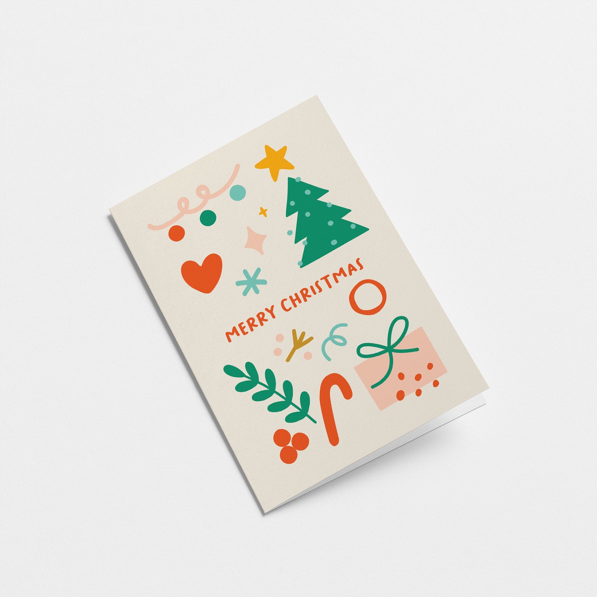 Merry Christmas - Greeting card for Christmas