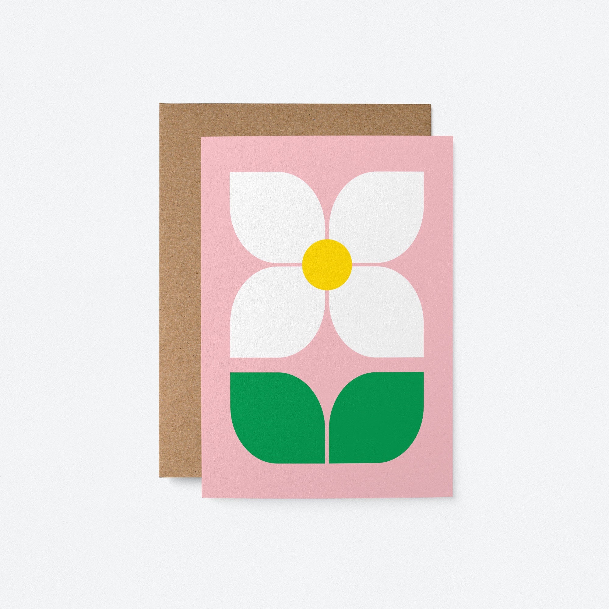 Surprise Pack of 5 Flower Cards - Blank