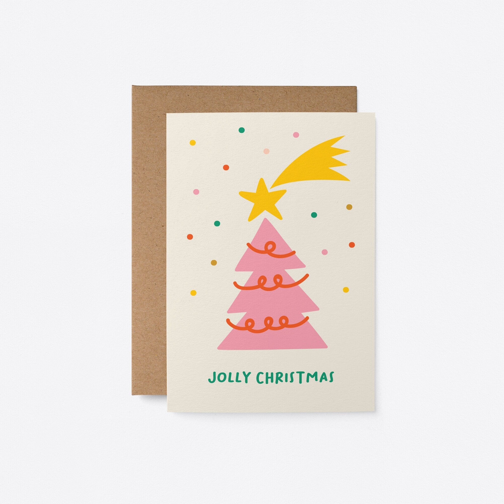 Jolly Christmas - Greeting card