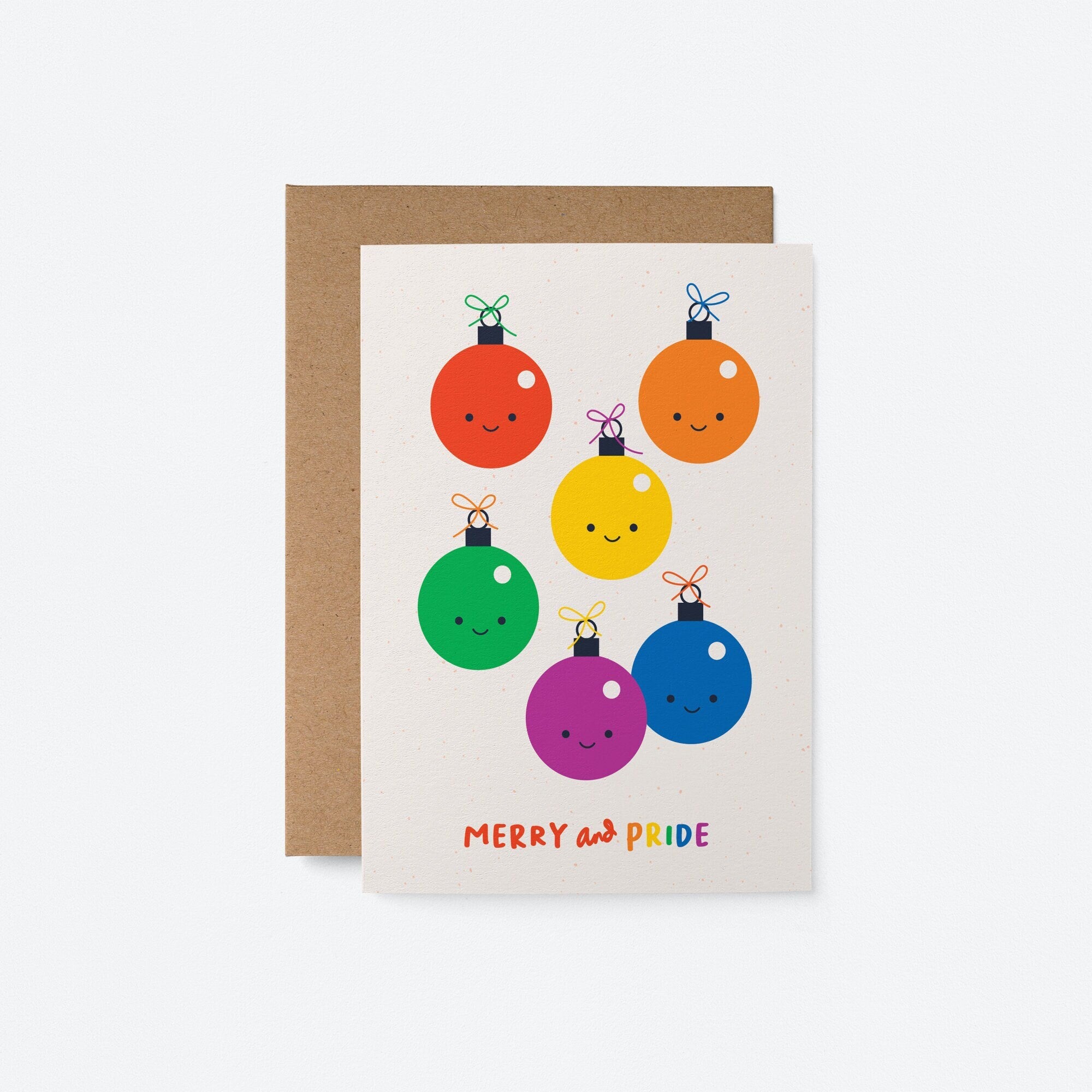 Merry and Pride - Christmas Greeting card