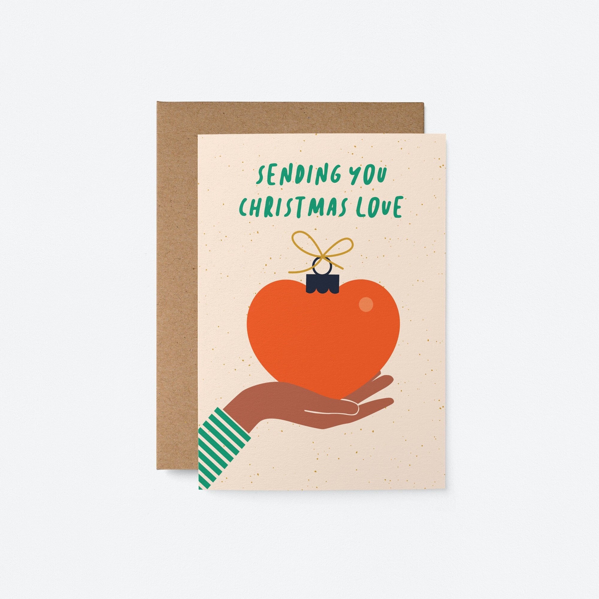 Sending you Christmas Love - Greeting card