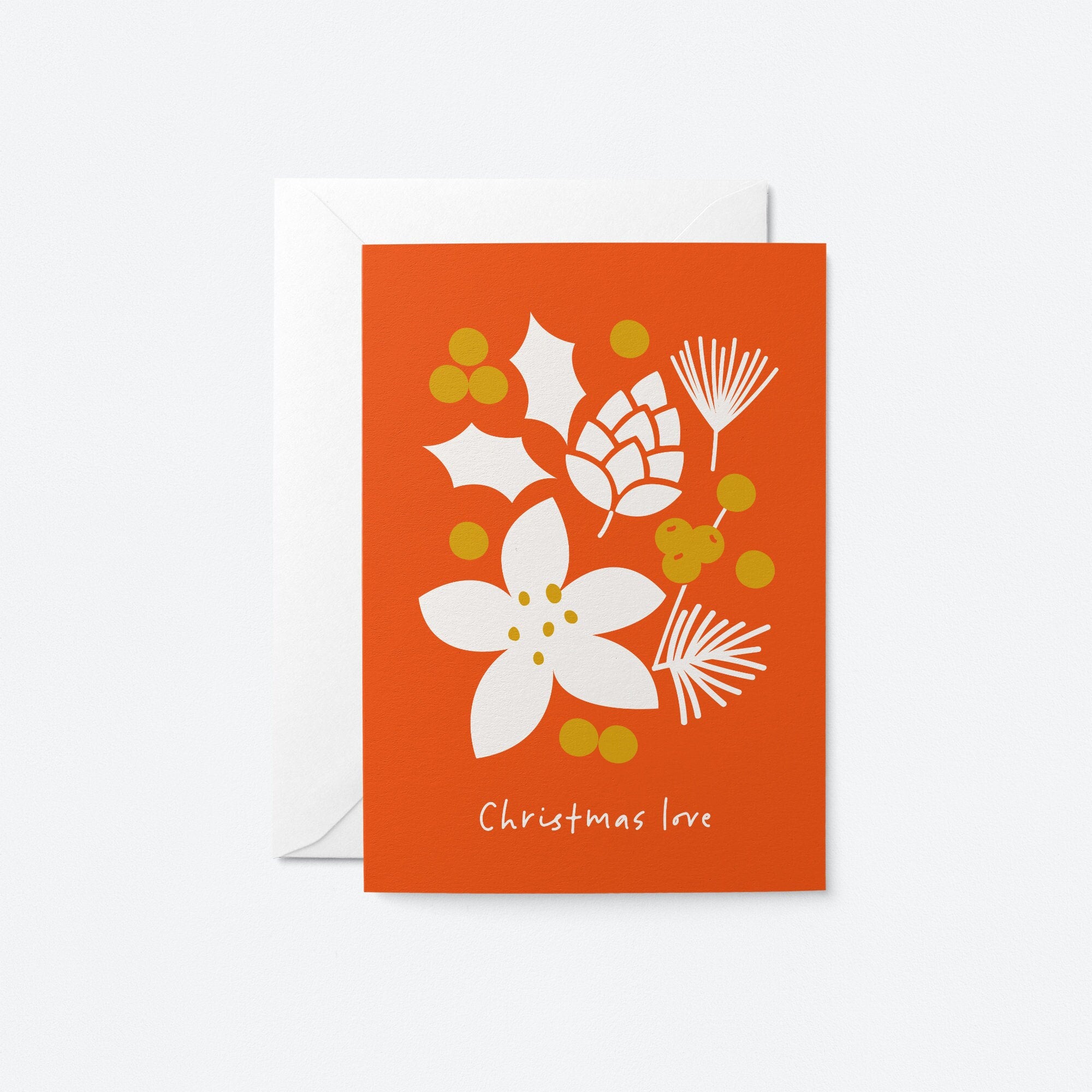 Christmas love - Holiday Greeting card