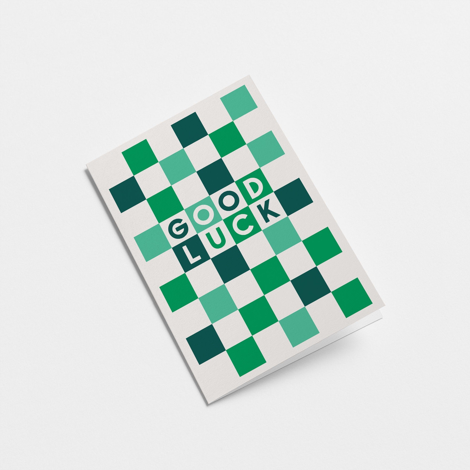 Good luck - Greeting card